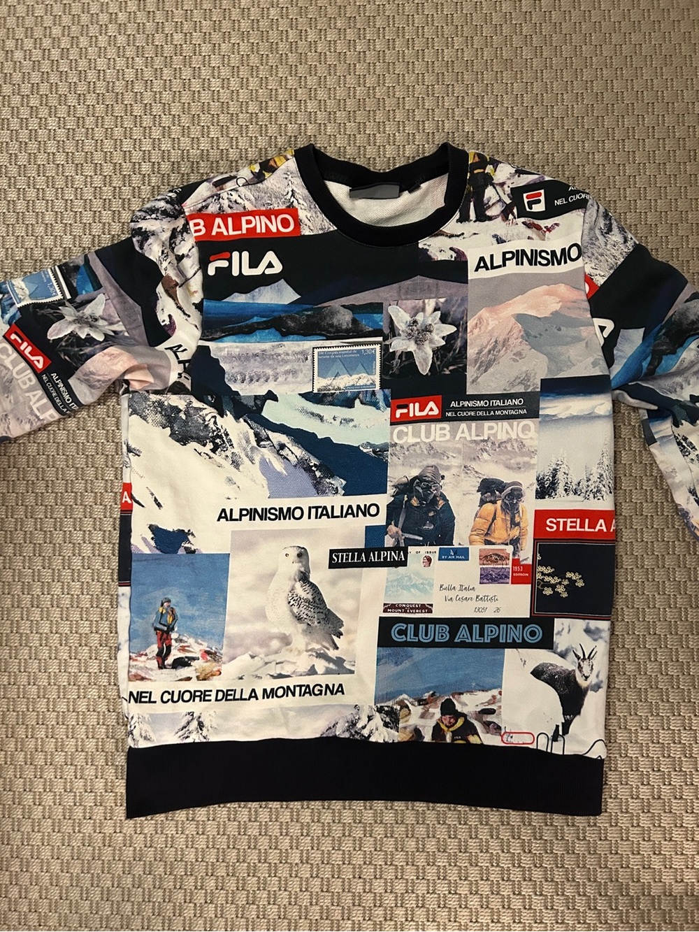 FILA Women’s Multicolor Alpine Print Sweater